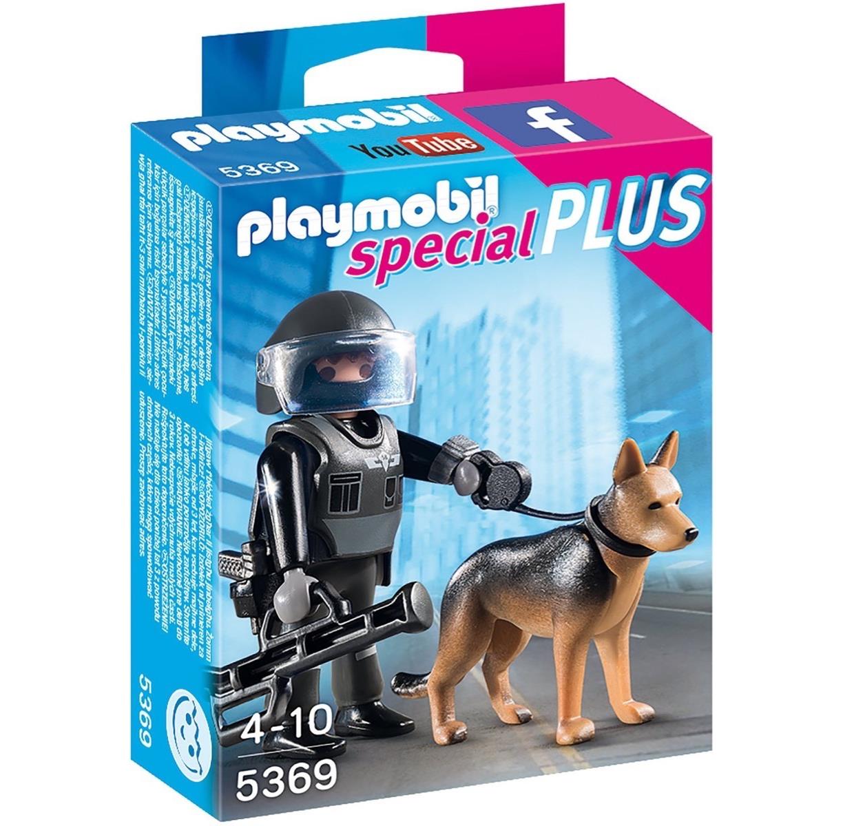 PLAYMOBIL 5369 Sekpolizist mit Hund eBay