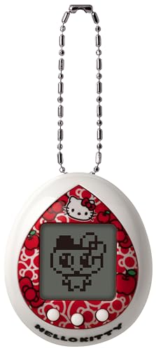 Bandai - Tamagotchi Nano - Hello Kitty Rote Version - Interaktives Tamagotchi-Tier - Kleines Nano-Format - Virtuelles Haustier zum Aufziehen - Hello Kitty-Lizenz - Kinderspielzeug ab 8 Jahren -NT90166