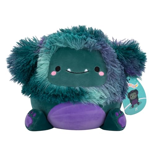 Squishmallows SQCR06602 - JT der Bigfoot 19 cm, offizielles Jazwares Plüsch, superweiches Kuscheltier