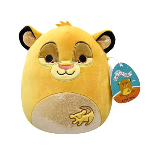 Squishmallows SQDI00548 - Simba 20 cm, offizielles Jazwares Plüsch, superweiches Kuscheltier