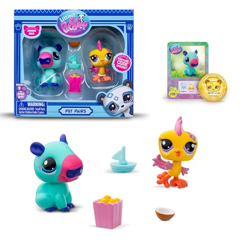 BANDAI, Littlest PetShop Series 1&2, Mehrfarbig