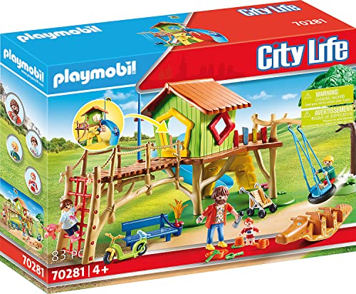 PLAYMOBIL | City Life | Abenteuerspielplatz | Spielzeug für Kinder ab 4 Jahren | 70281